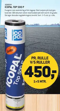 Johannes Fog ICOPAL Top 500 p tilbud