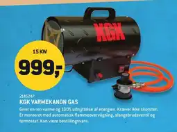 Johannes Fog KGKVarmekanon gas tilbud