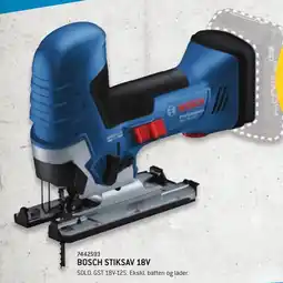 Johannes Fog BOSCH Stiksav 18v tilbud