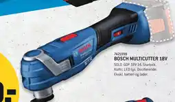 Johannes Fog BOSCH Multicutter 18v tilbud