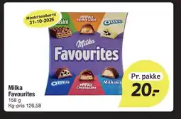 Fakta Tyskland Milka Favourites tilbud