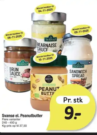 Fakta Tyskland Svansø el. Peanutbutter tilbud