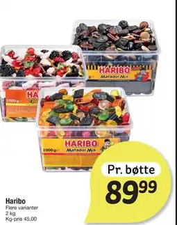 Fakta Tyskland HARIBO tilbud