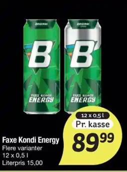 Fakta Tyskland FAXE KONDI Energy tilbud