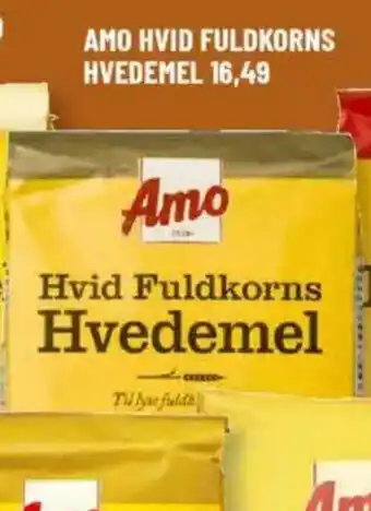 Løvbjerg Amo hvid fuldkorns hvedemel tilbud