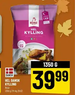 Løvbjerg ROSE Hel dansk kylling tilbud