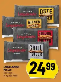 Løvbjerg Langelænder pølser tilbud