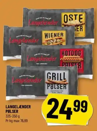 Løvbjerg Langelænder pølser tilbud