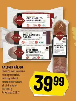 Løvbjerg Aalbæk pålæg tilbud