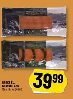 Løvbjerg Røget el. Gravad laks tilbud