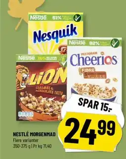 Løvbjerg Nestlé Morgenmad tilbud