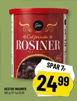 Løvbjerg Gestus Rosiner tilbud