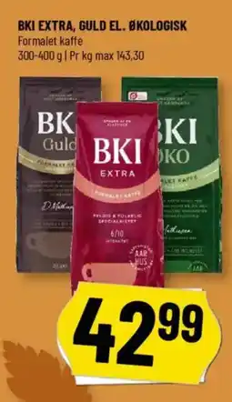 Løvbjerg BKI Extra, guld el. økologisk tilbud