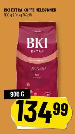 Løvbjerg BKI Extra kaffe helbønner tilbud