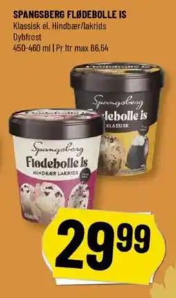 Løvbjerg Spangsberg flødebolle is tilbud