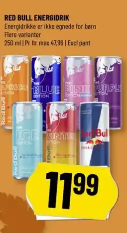 Løvbjerg Red Bull energidrik tilbud