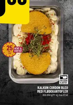 Løvbjerg Kalkun Cordon bleu med flødekartofler tilbud