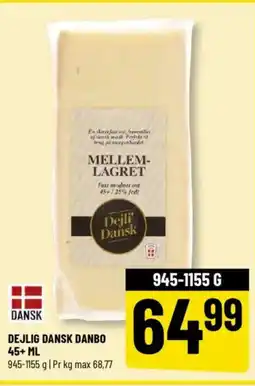Løvbjerg Dejlig dansk danbo 45+ ML tilbud
