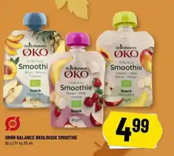 Løvbjerg Grøn Balance økologisk smoothie tilbud