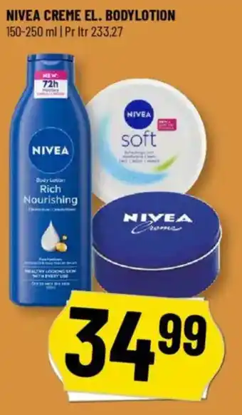 Løvbjerg NIVEA Creme el. bodylotion tilbud