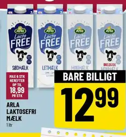 Løvbjerg Arla laktosefri mælk tilbud