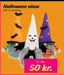 Hi five Halloween nisse, DKK 50 tilbud