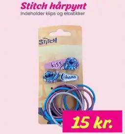 Hi five Stitch hårpynt, DKK 15 tilbud
