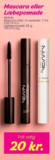 Hi five Mascara eller Læbepomade, DKK 20 tilbud