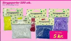 Hi five Strygeperler 500 stk, DKK 5 tilbud