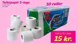 Hi five Toiletpapir 3-lags, DKK 15 tilbud
