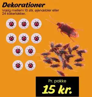 Hi five Dekorationer, DKK 15 tilbud