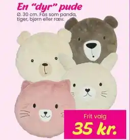 Hi five En “dyr” pude, DKK 35 tilbud