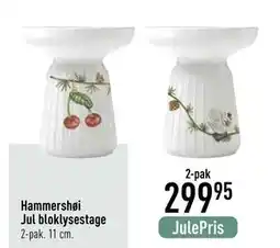 Imerco Hammershøi Jul bloklysestage, DKK 299.95 tilbud