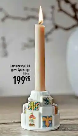 Imerco Hammershøi Jul gave lysestage, DKK 199.95 tilbud