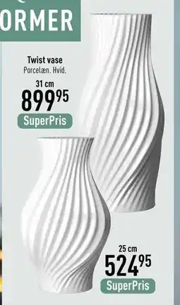 Imerco Twist vase tilbud