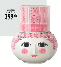 Imerco Olga vase Pink 15 cm, DKK 399.95 tilbud