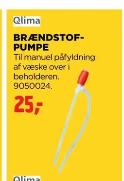 jem & fix BRÆNDSTOFPUMPE, DKK 25 tilbud