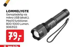 jem & fix LOMMELYGTE, DKK 79 tilbud