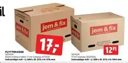 jem & fix FLYTTEKASSE tilbud