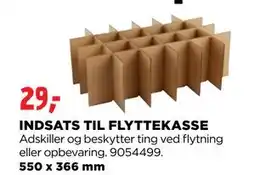 jem & fix INDSATS TIL FLYTTEKASSE, DKK 29 tilbud