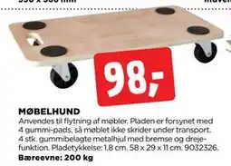 jem & fix MØBELHUND, DKK 98 tilbud