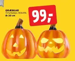 jem & fix GRÆSKAR, DKK 99 tilbud