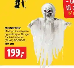 jem & fix MONSTER, DKK 199 tilbud