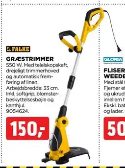 jem & fix GRÆSTRIMMER, DKK 150 tilbud