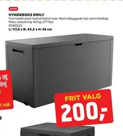 jem & fix HYNDEBOKS EMILY, DKK 200 tilbud