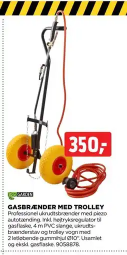 jem & fix GASBRÆNDER MED TROLLEY, DKK 350 tilbud