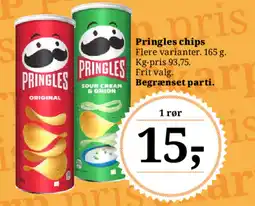 Dagli'Brugsen PRINGLES chips tilbud