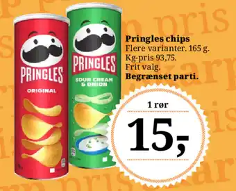 Dagli'Brugsen PRINGLES chips tilbud