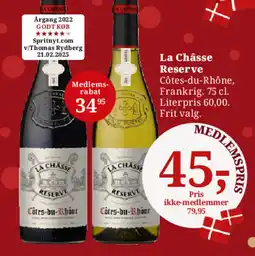 Dagli'Brugsen La Châsse Reserve tilbud