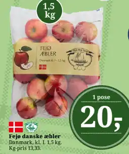 Dagli'Brugsen Fejø danske æbler tilbud